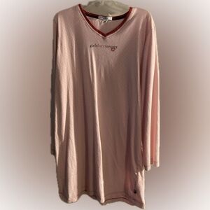 Tommy Hilfiger “Girls Love Tommy” Pink Nightshirt Size XL